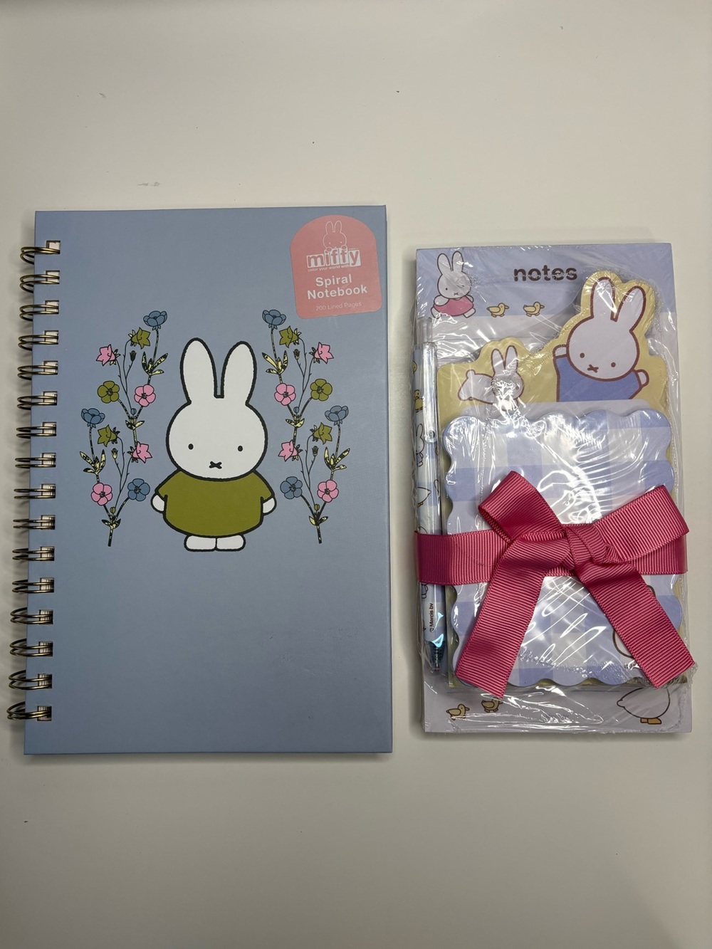 Miffy Notebook & Notepad with Pen (Set)